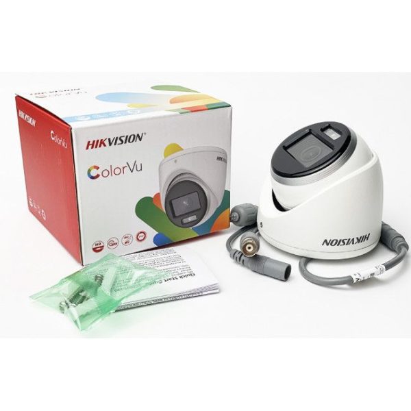 Hikvision DS-2CE70DF0T-MFS 2MP ColorVu Audio Fixed Turret Camera